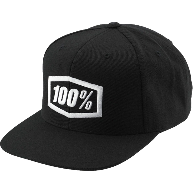 Kindermütze 100 % Icon Snapback schwarz