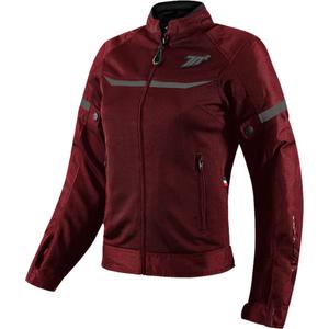 Damen-Motorradjacke SEVENTY DEGREES SD-JR30.2 Mojave Burgunderrot