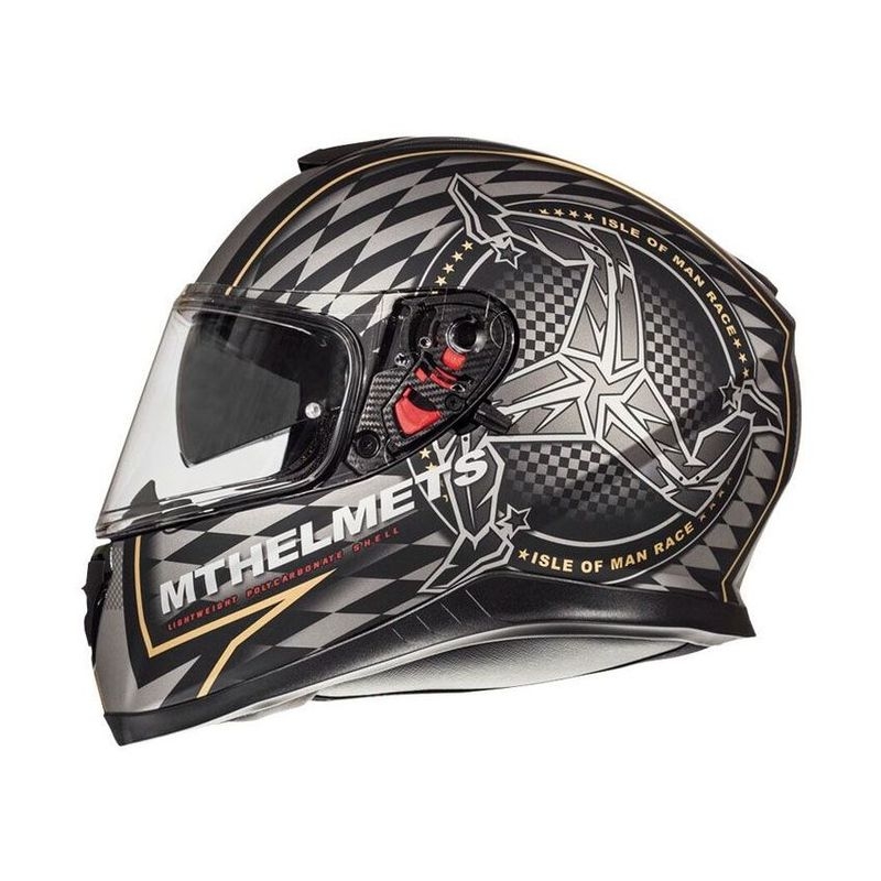 MT Thunder 3 SV isle of man Integral Motorradhelm - Klasse II