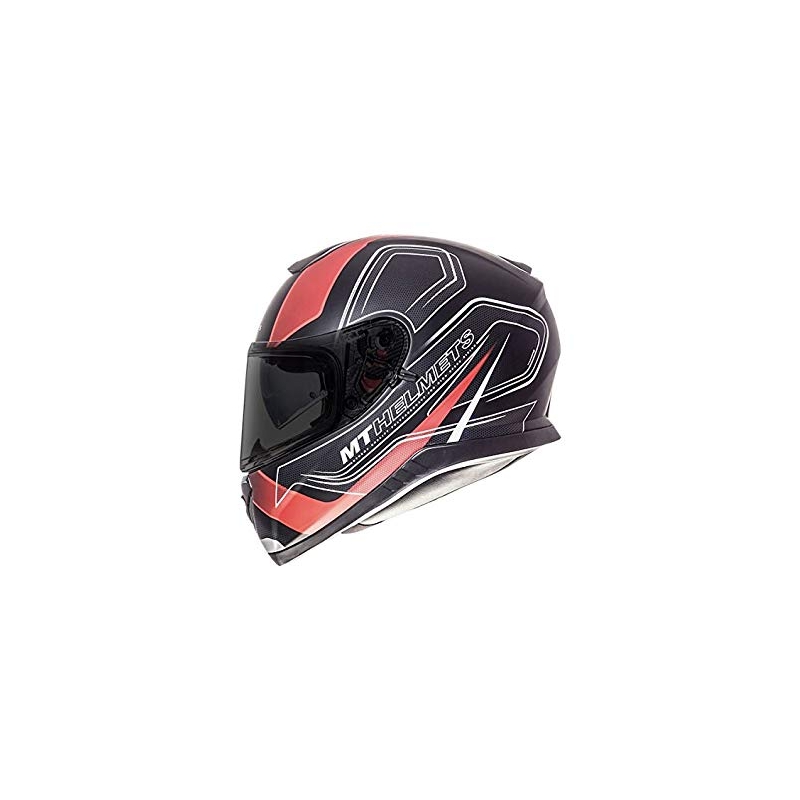 MT Thunder 3 SV Trace Integral Motorradhelm schwarz matt-rot