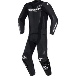 Alpinestars GP Force V2 zweiteiliger Lederkombi schwarz-weiß