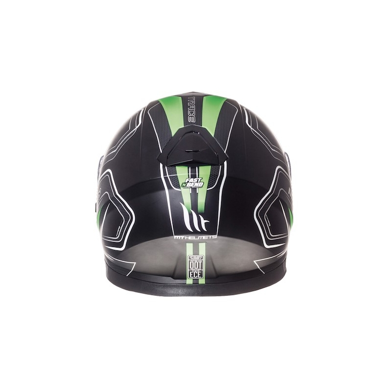 MT Thunder 3 SV Trace Integrated Motorradhelm Schwarz Matt Fluo Grün Ausverkauf