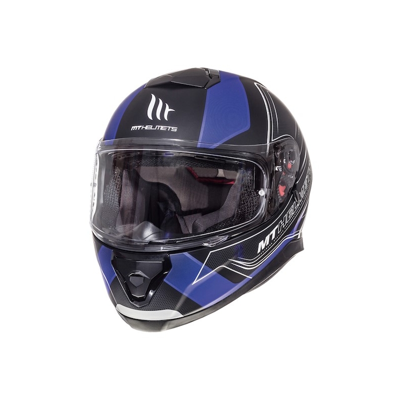 MT Thunder 3 SV Trace Integral Motorradhelm schwarz matt-blau