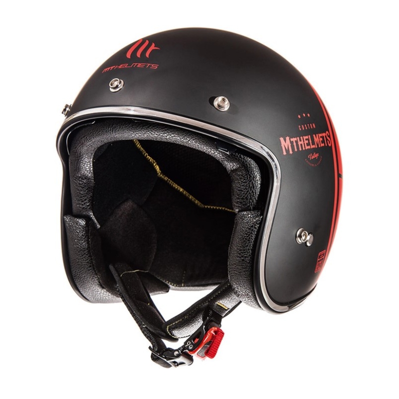 MT LeMans SV Divenire rot matt offener Motorradhelm Ausverkauf