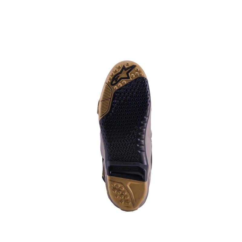 Alpinestars TECH 10 Limited Edition AIR GOLD Motorradstiefel Braun Gold