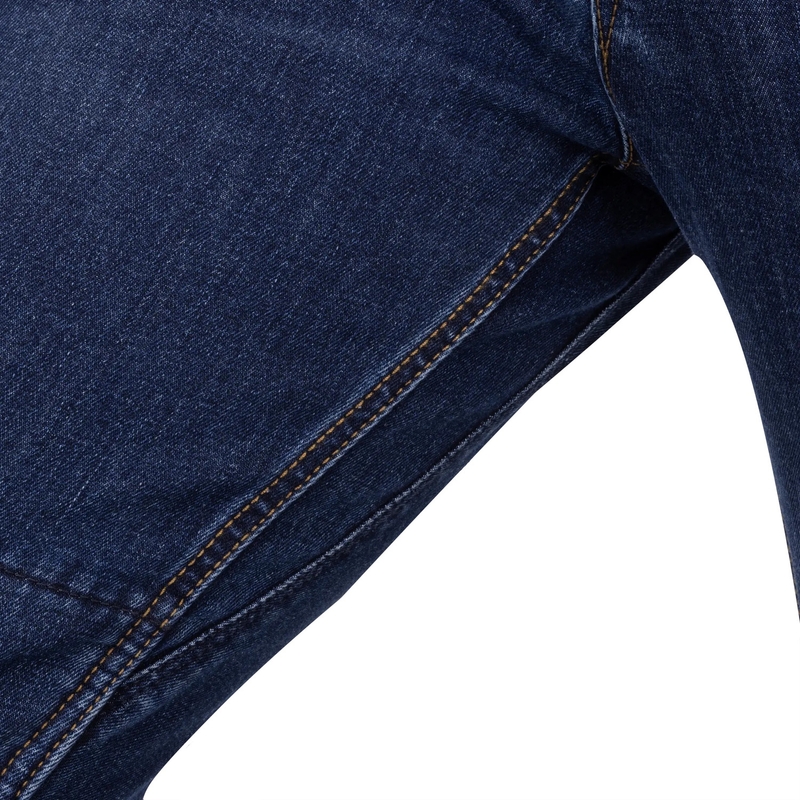Džíny na motorku Oxford Original Approved Tailor AA modré indigo