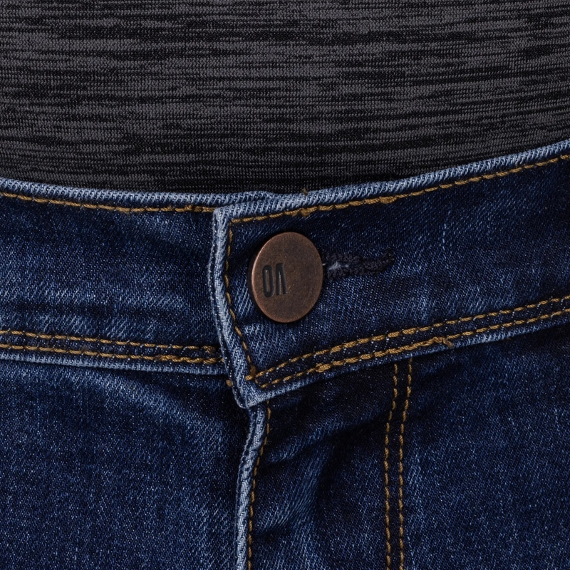 Džíny na motorku Oxford Original Approved Tailor AA modré indigo