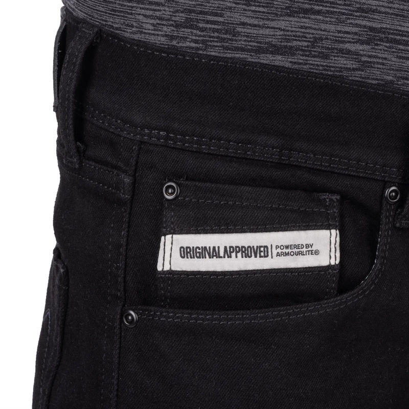 Oxford Original Approved Tailor AA Motorradjeans Schwarz
