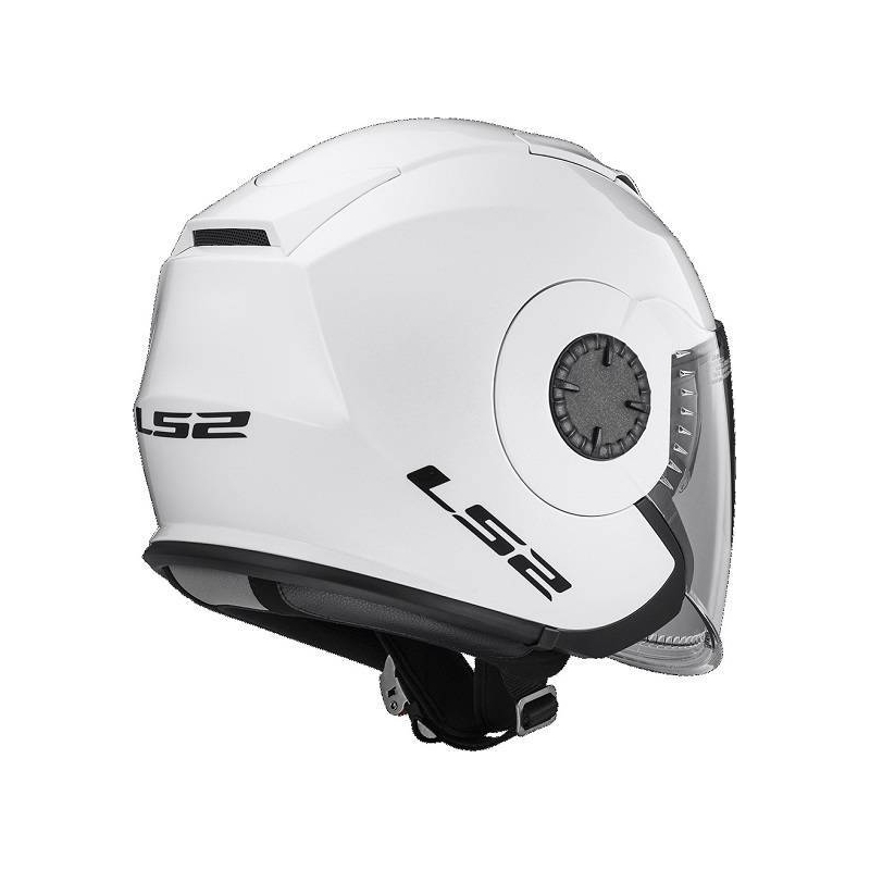 Offener Helm LS2 OF570 Verso glänzend weiß