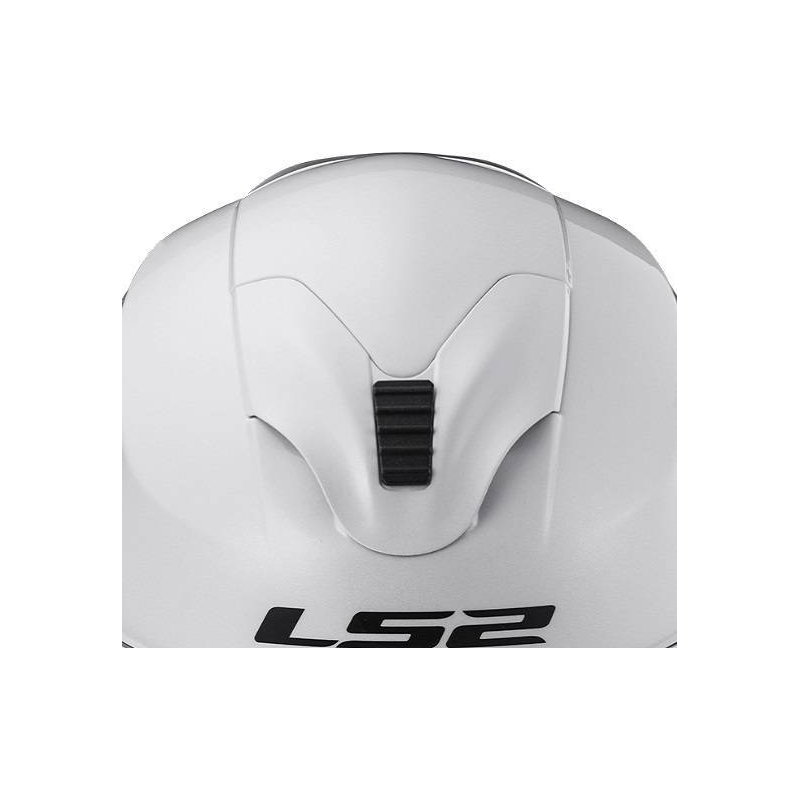 Offener Helm LS2 OF570 Verso glänzend weiß