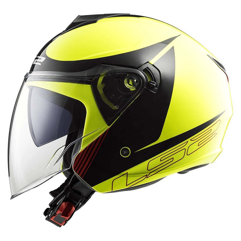 LS2 OF573 Twister Plane Open Motorradhelm