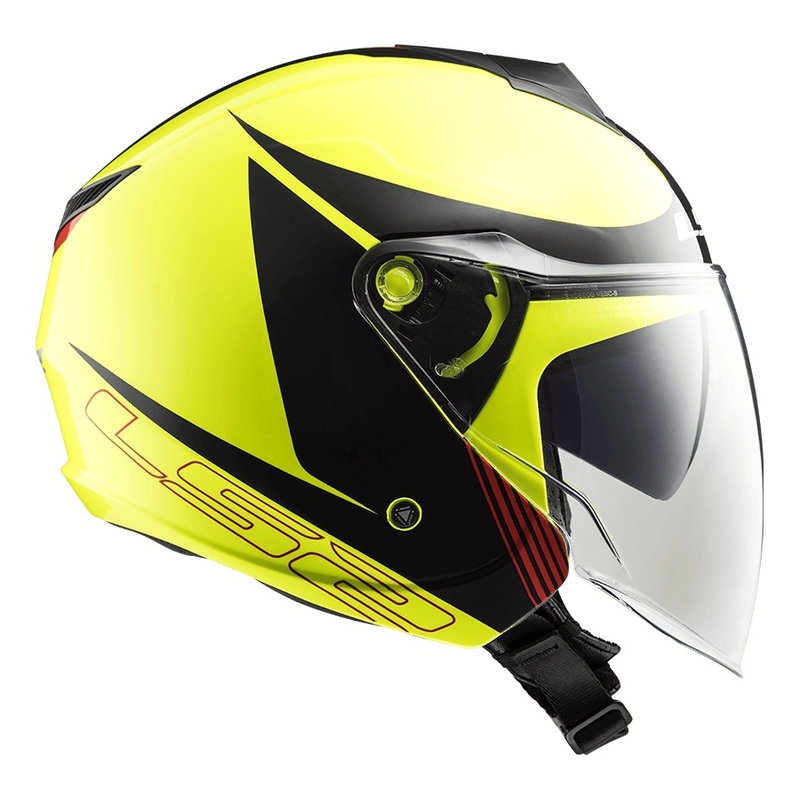 LS2 OF573 Twister Plane Open Motorradhelm