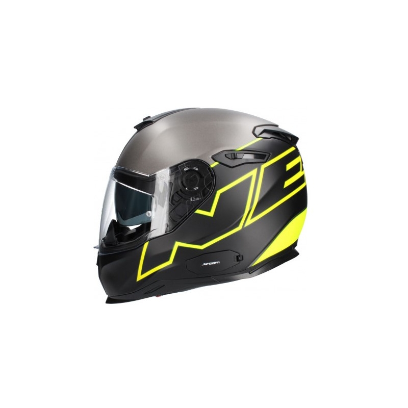 Motorradhelm Nexx SX 100 Orion schwarz-fluo gelb Ausverkauf