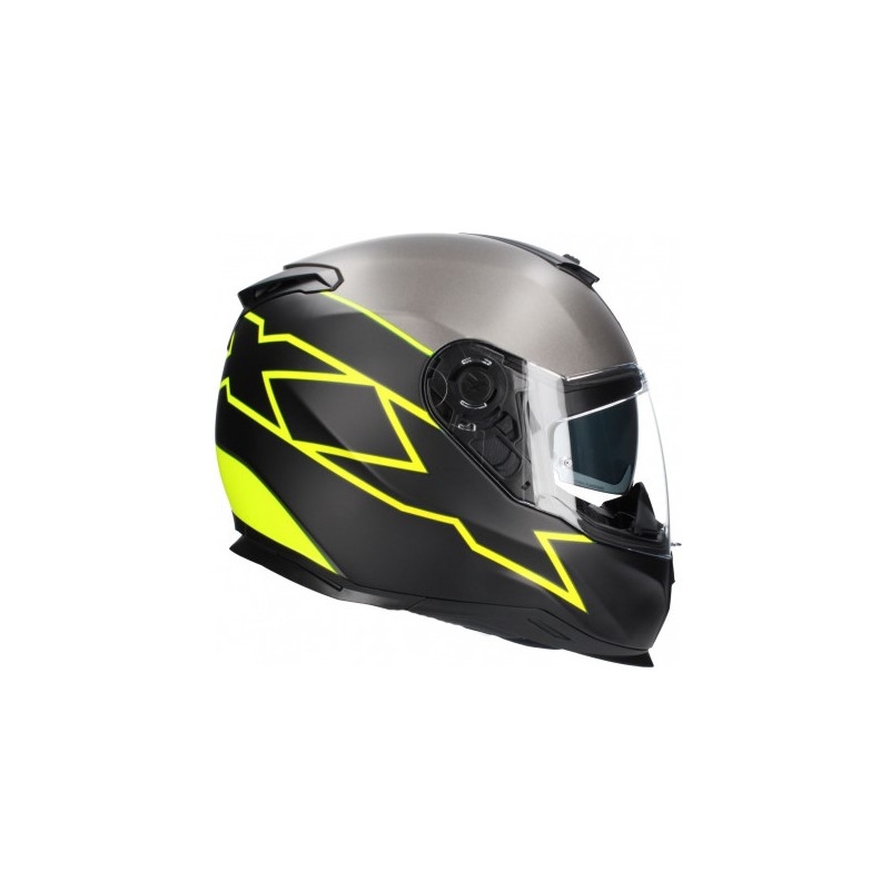 Motorradhelm Nexx SX 100 Orion schwarz-fluo gelb Ausverkauf