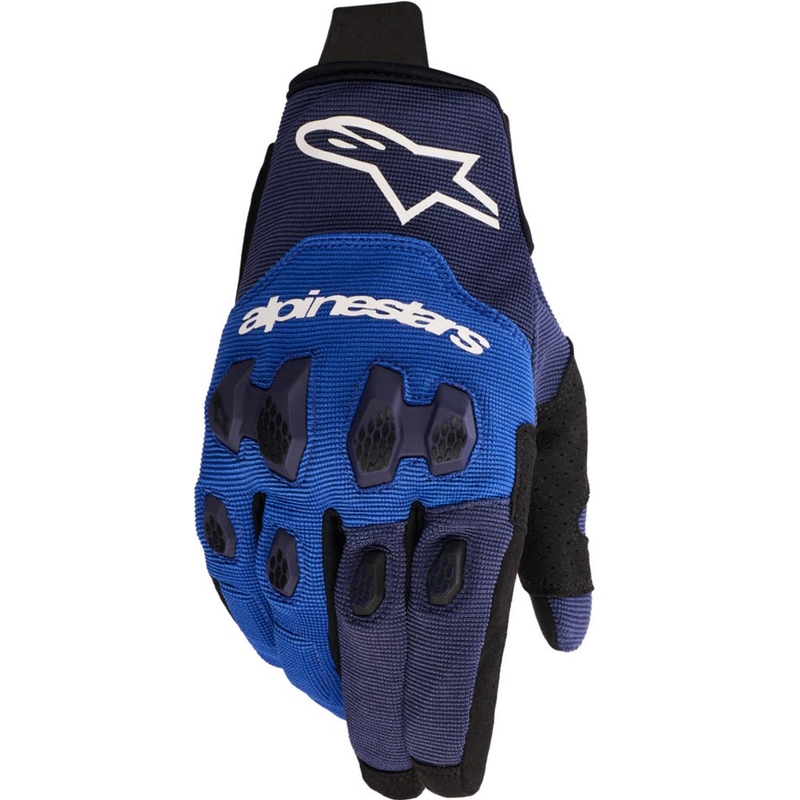 Alpinestars PRO-DURA Motocross-Handschuhe blau-weiß