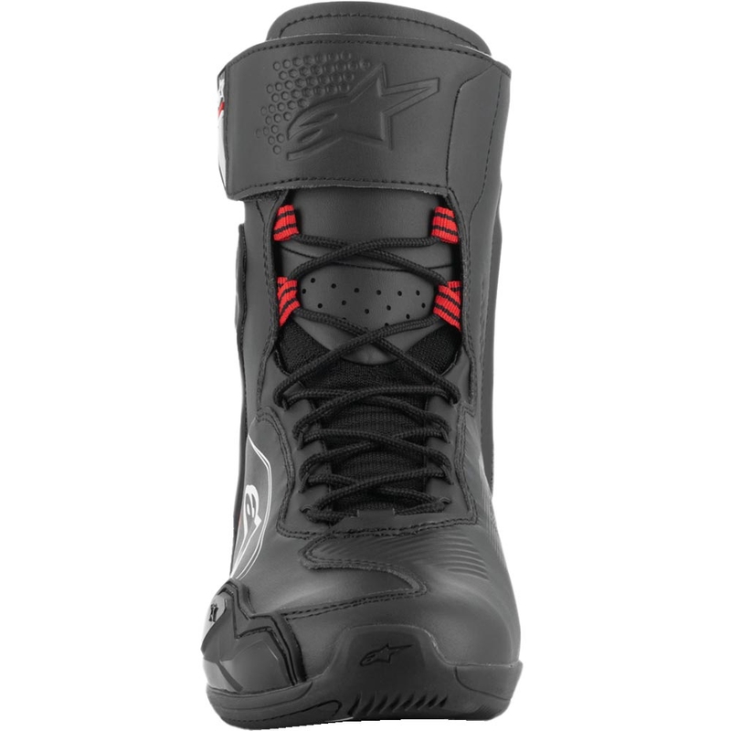 Alpinestars Superfaster Motorradstiefel schwarz-grau-rot