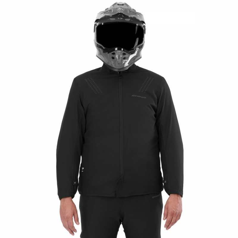 Shima Hero 3.0 Motorradjacke grau-rot