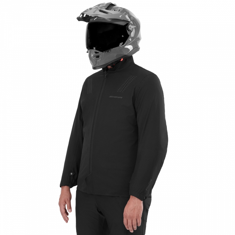 Shima Hero 3.0 Motorradjacke grau-rot