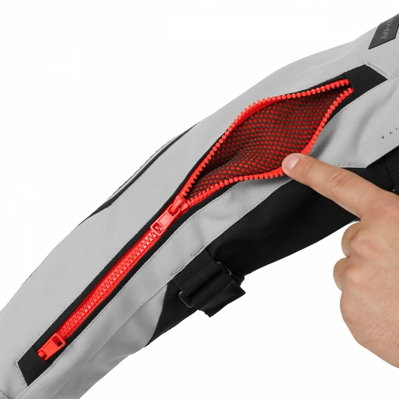 Shima Hero 3.0 Motorradjacke grau-rot