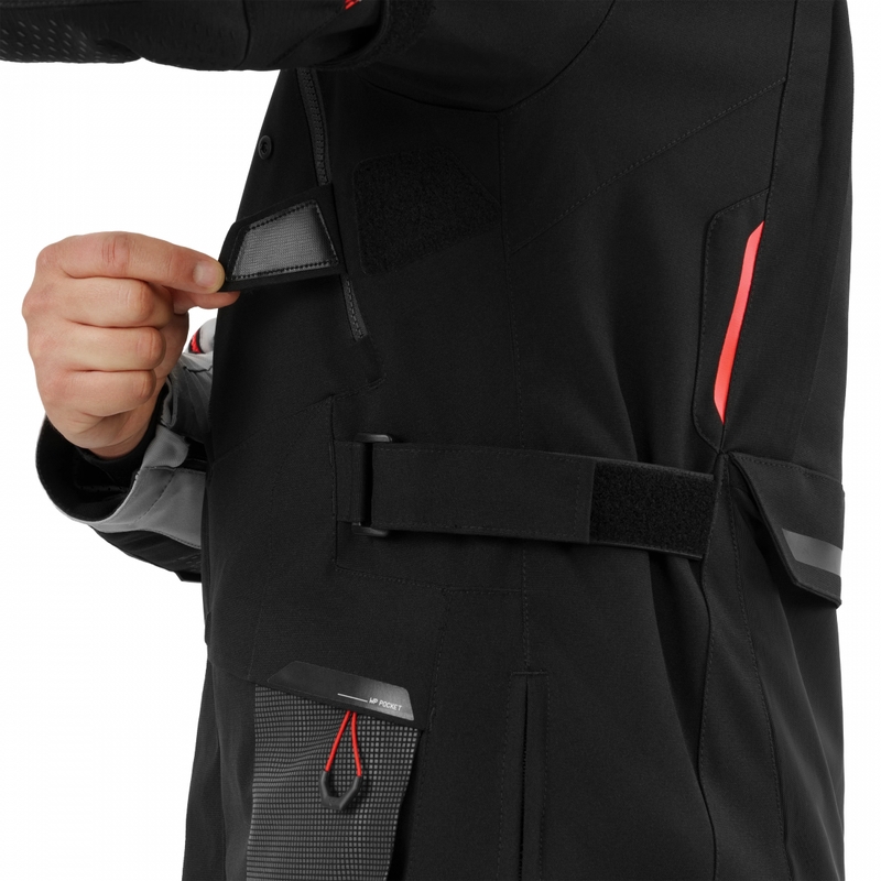 Shima Hero 3.0 Motorradjacke grau-rot