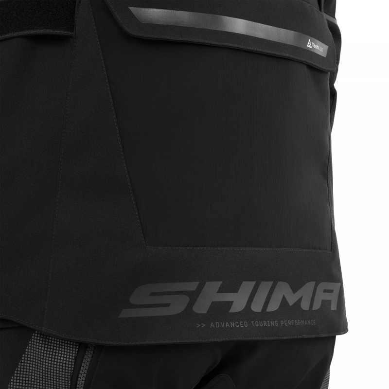 Shima Hero 3.0 Motorradjacke grau-rot