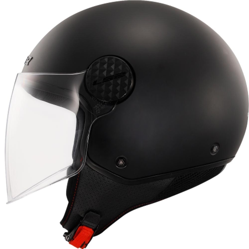 Offener Motorradhelm LS2 OF558 Sphere Lux II, Uni-Mattschwarz