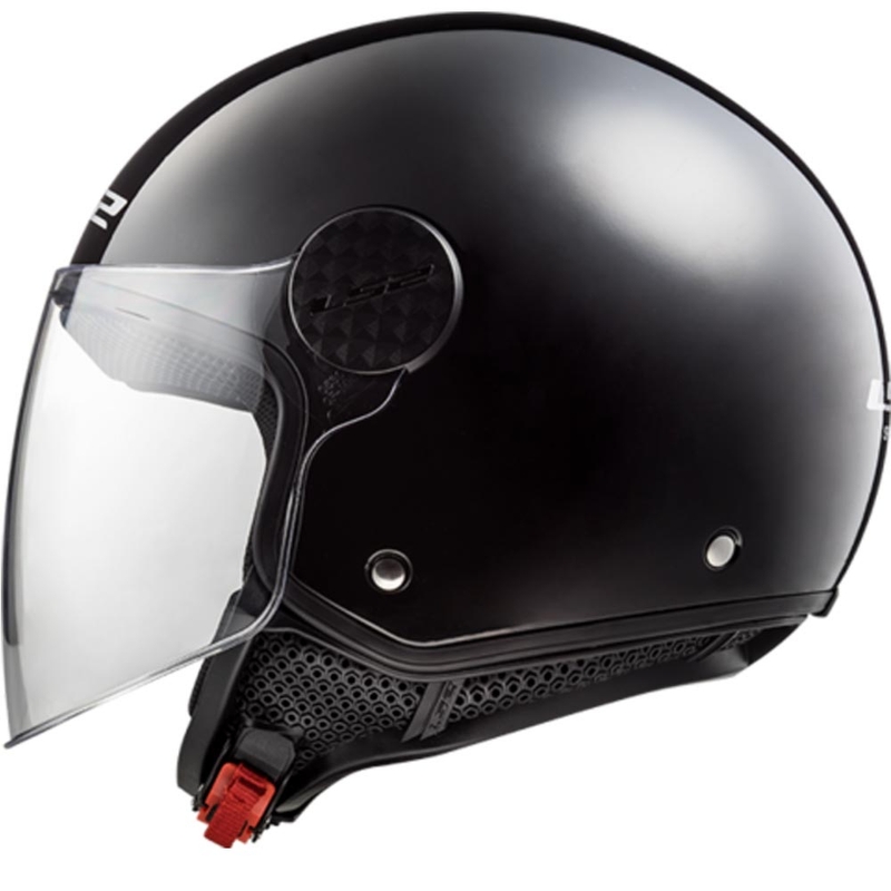 Offener Motorradhelm LS2 OF558 Sphere II Solid matt schwarz