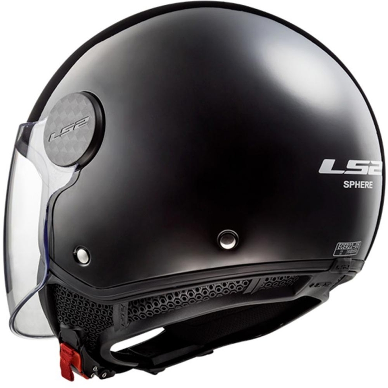 Offener Motorradhelm LS2 OF558 Sphere II Solid matt schwarz
