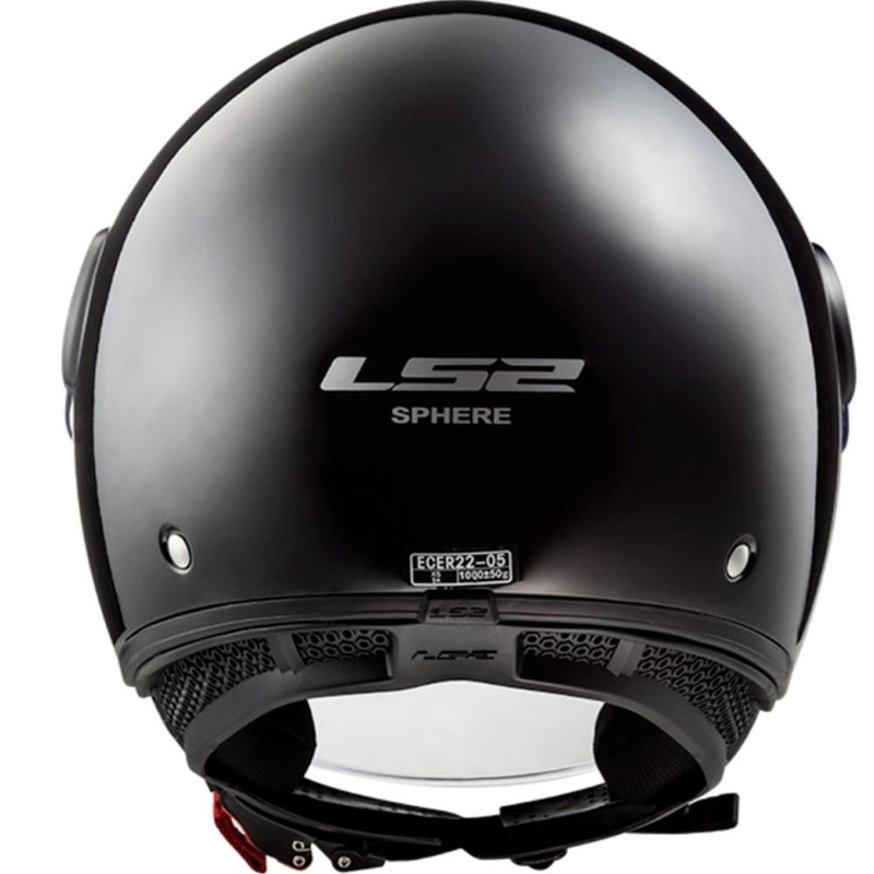 Offener Motorradhelm LS2 OF558 Sphere II Solid matt schwarz