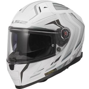 Integralhelm LS2 FF811 Vector II Alizer, mattweiß