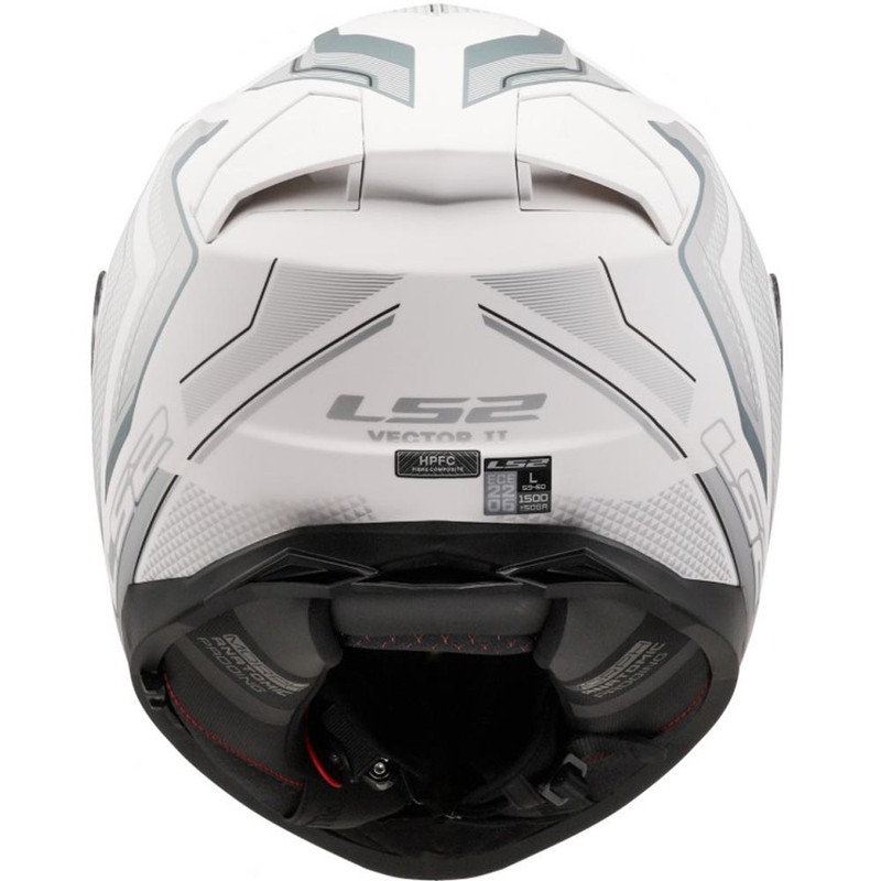 Integralhelm LS2 FF811 Vector II Alizer, mattweiß