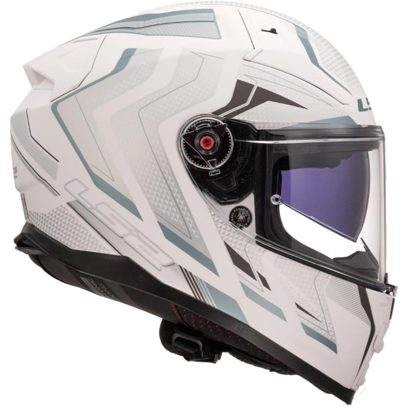Integralhelm LS2 FF811 Vector II Alizer, mattweiß