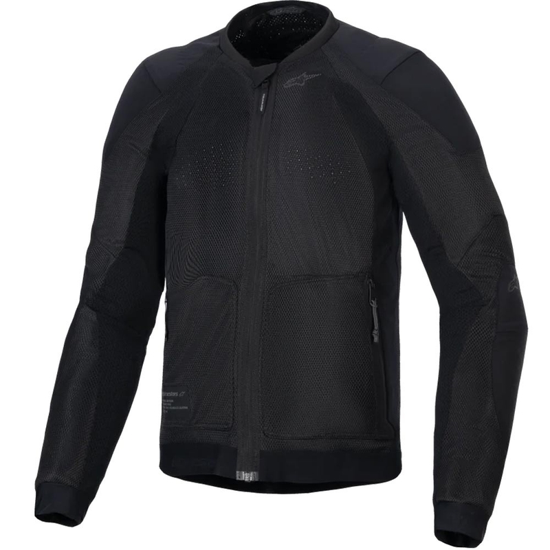 Motorradjacke Alpinestars TROOP-AIR PRO schwarz-schwarz