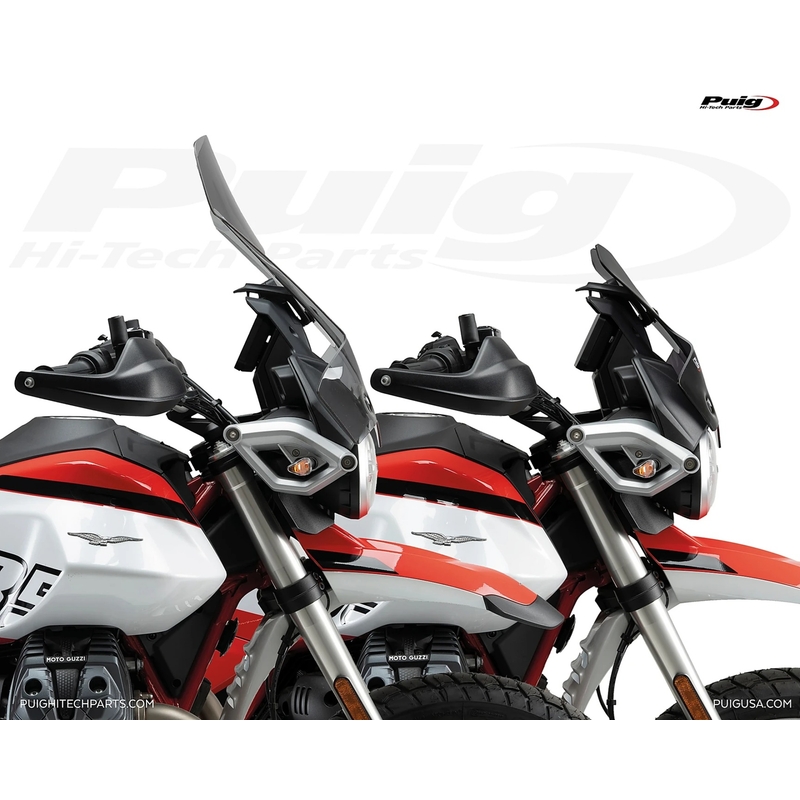 Windschutzscheibe PUIG TOURING getönt für MOTO GUZZI V 85 TT 850 / Travel 2024-2026, MOTO GUZZI V 85 Strada 850 2024-2026
