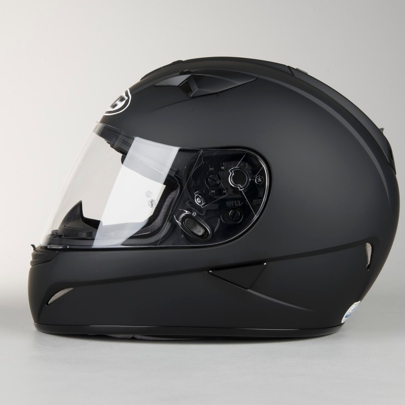 Integral Motorradhelm HJC TR-1 schwarz matt Ausverkauf