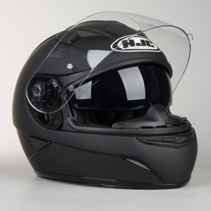 Integral Motorradhelm HJC TR-1 schwarz matt Ausverkauf