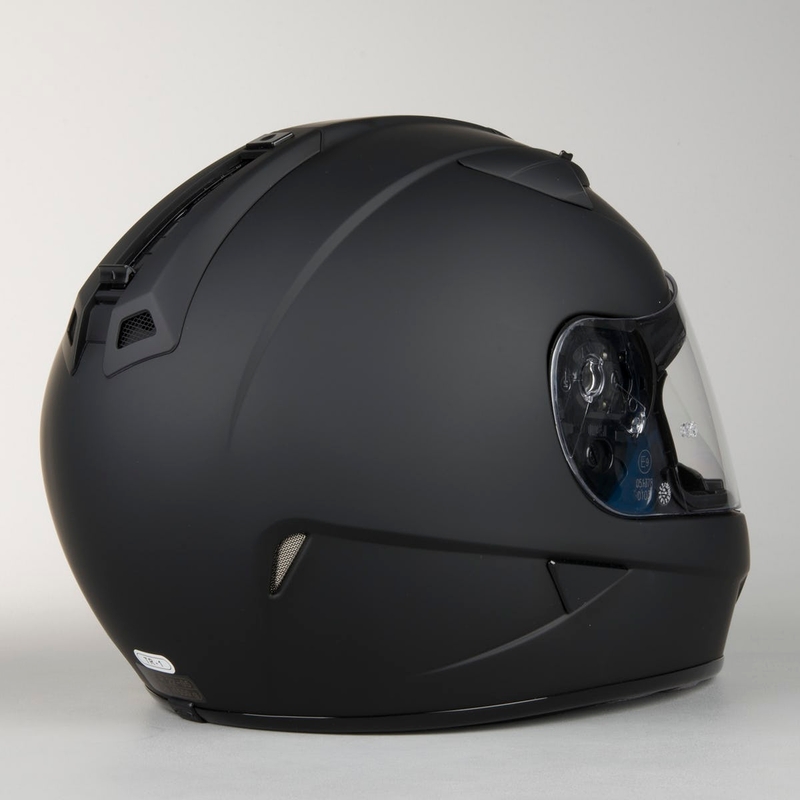 Integral Motorradhelm HJC TR-1 schwarz matt Ausverkauf