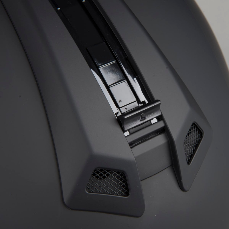 Integral Motorradhelm HJC TR-1 schwarz matt Ausverkauf