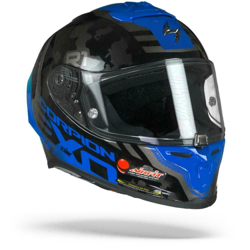 Integralhelm Scorpion EXO-R1 Air Ogi silber-blau