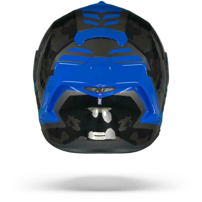 Integralhelm Scorpion EXO-R1 Air Ogi silber-blau