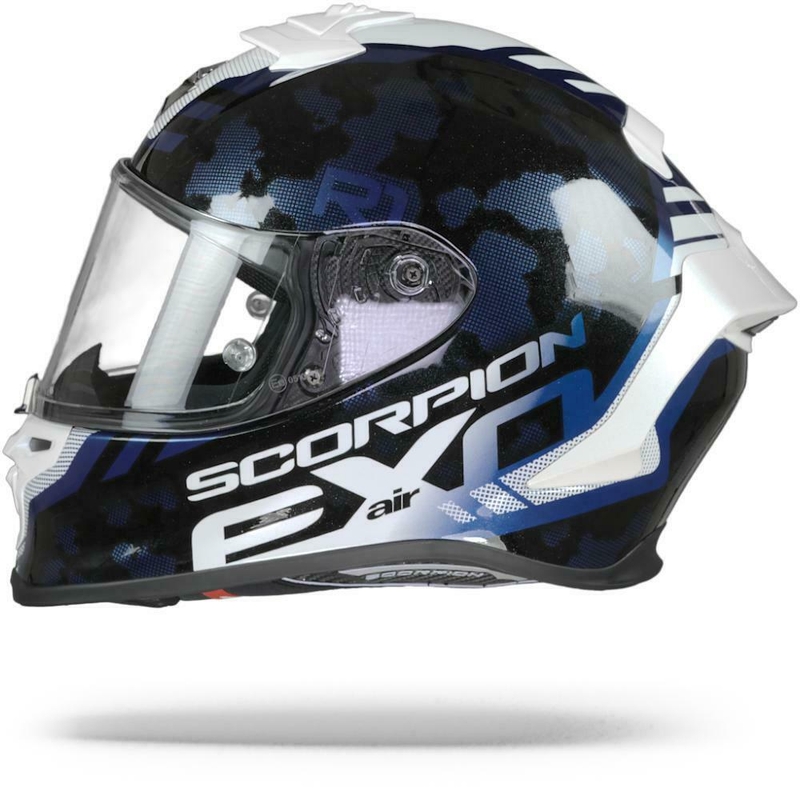 Integralhelm Scorpion EXO-R1 Air Ogi schwarz-weiß-blau