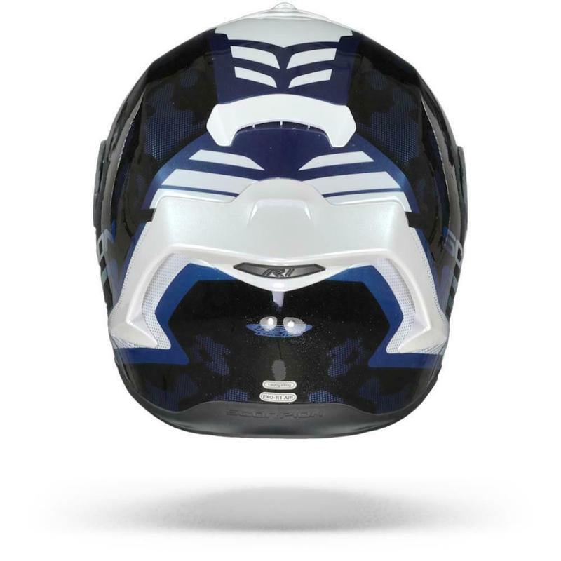 Integralhelm Scorpion EXO-R1 Air Ogi schwarz-weiß-blau
