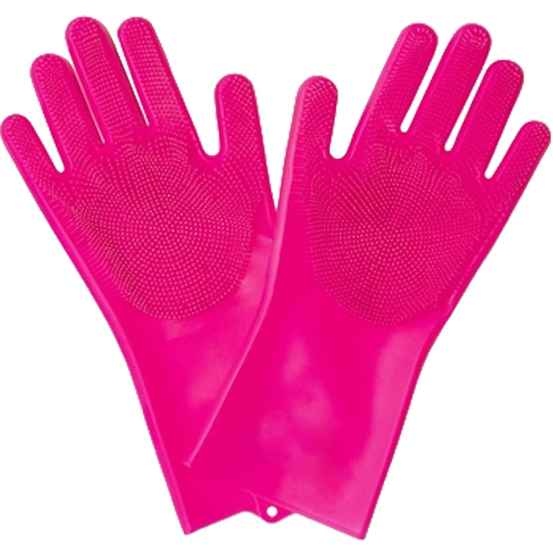 Deep scrubber gloves MUC-OFF pink S