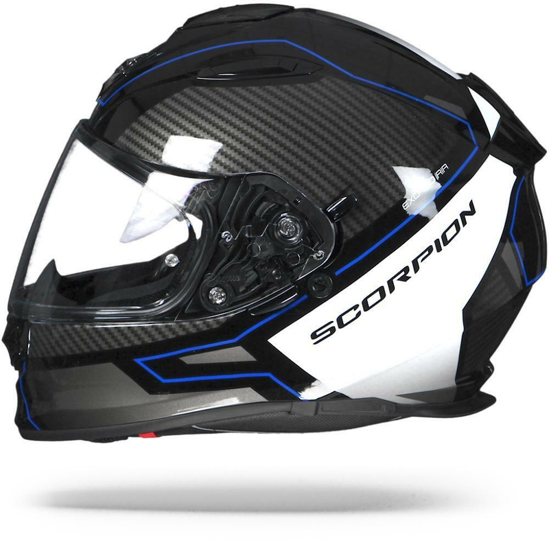 Integralhelm Scorpion EXO-510 Air Frame schwarz-blau-weiß