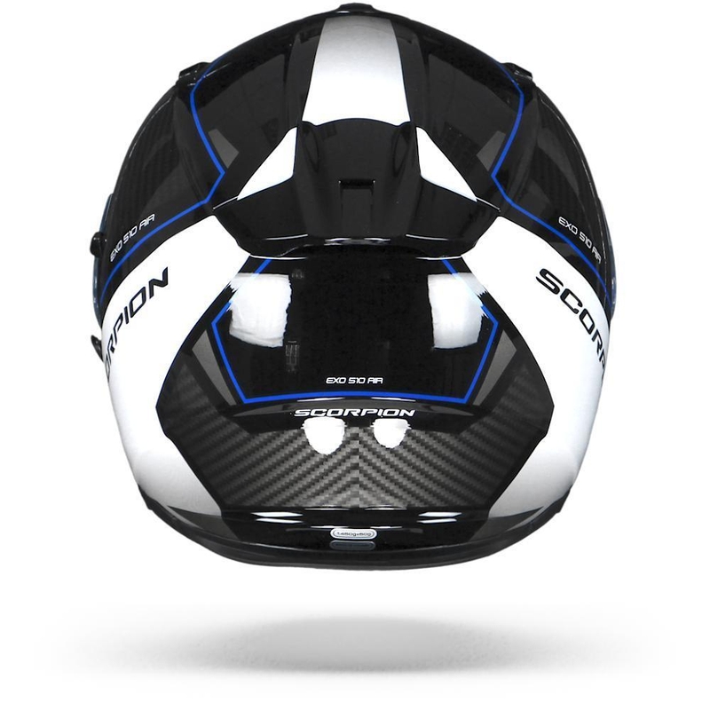 Integralhelm Scorpion EXO-510 Air Frame schwarz-blau-weiß