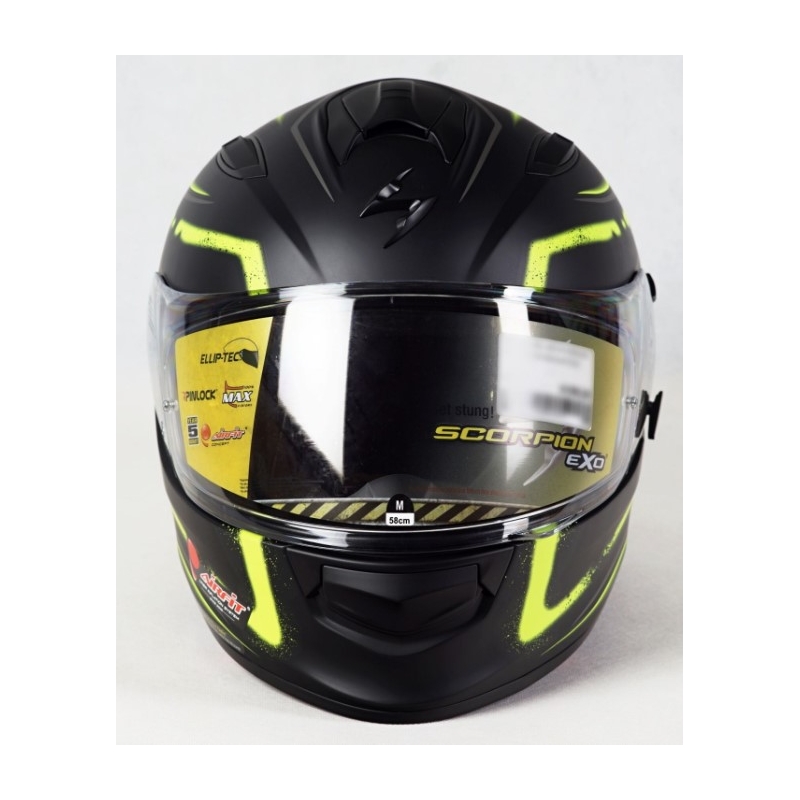 Integralhelm Scorpion EXO-510 Air Radium schwarz-fluo gelb
