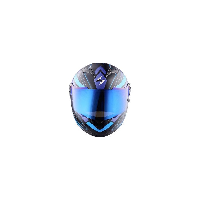 Integralhelm Scorpion EXO-490 Nova schwarz-blau Ausverkauf