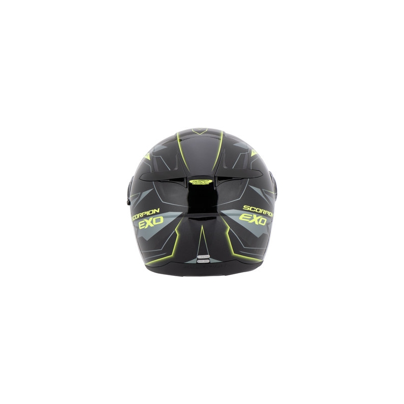 Integralhelm Scorpion EXO-490 Nova schwarz-fluorgelb
