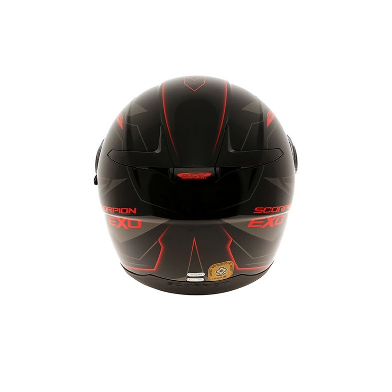 Integralhelm Scorpion EXO-490 Nova schwarz-rot