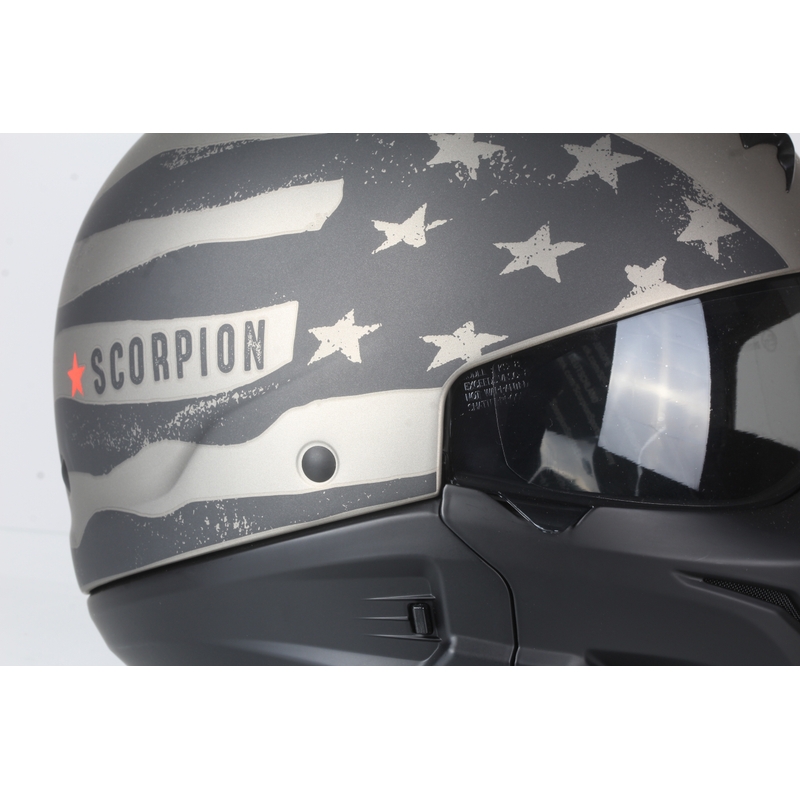 Helm Scorpion EXO-COMBAT Rookie schwarz-titan Ausverkauf